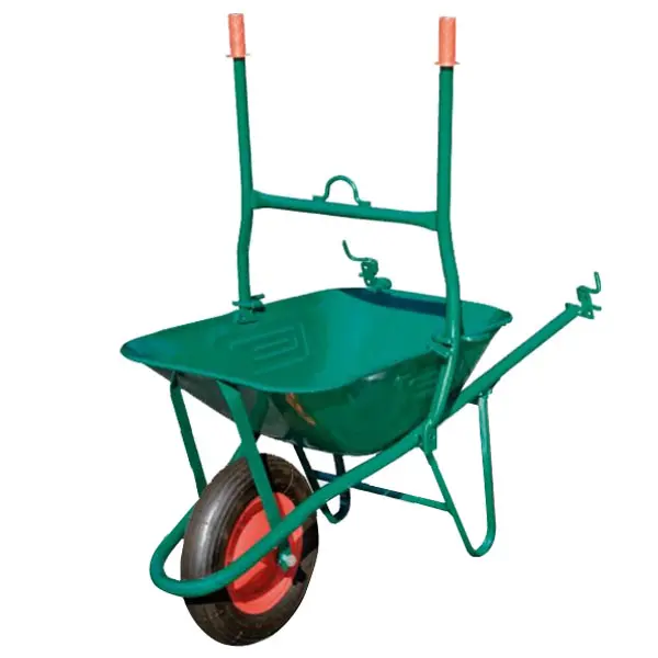 Carriola A Doppia Ruota Elevon - Capacità 5 Piedi Cubi, Supporto Integrato, Per Giardino E Cortile