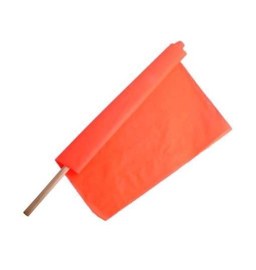 Segnalazione Emergenza Barca Bandierina Emergenza Nautica Marineo 60x60 Cm - Rosso, Resistente UV, Obbligatoria Lago Di Costanza Accessori Barca