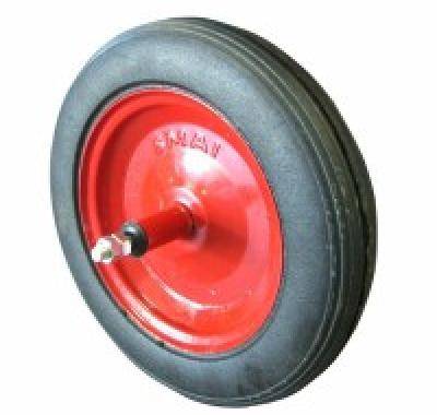 400-8 16" Ruota Carriola Pesante, Pneumatico 6 Strati, Cuscinetti A Sfera 25 Mm - Foto 3