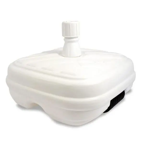Spetebo Supporto per ombrellone in plastica – Colore: blu – riempibile / 20 l – Base per ombrellone