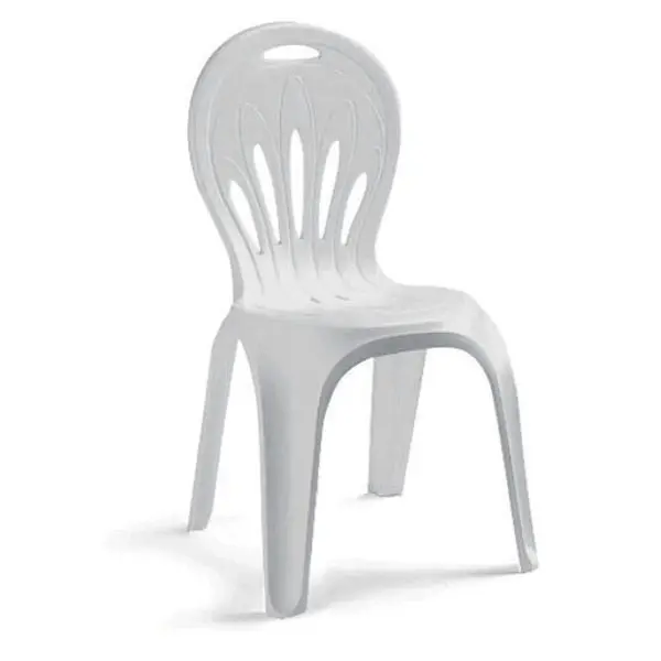 Sedia Alice In Plastica Impilabile Colore Bianco Modello Comfort - Foto 5