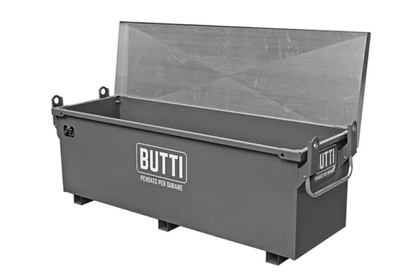 Cassetta Porta Attrezzi In Metallo DURHAND - 50x26x18.5cm, Blu, Portata 20kg - Foto 2