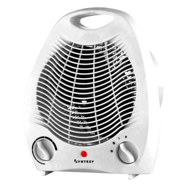 Swan SH27010N - Termoventilatore A Spina Con Timer 12h, Display LED E Sicurezza Antincendio, 700W, Per Ambienti Fino A 30°C, Nero